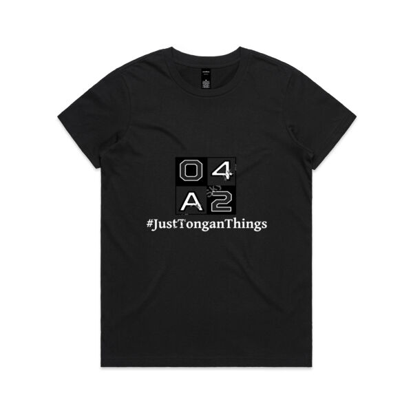 Clever Worldplay Tee For Tongans - 04A2 - women Thumbnail