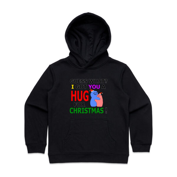 Cute Hug For Christmas - Kid's Supply Hoodie Thumbnail