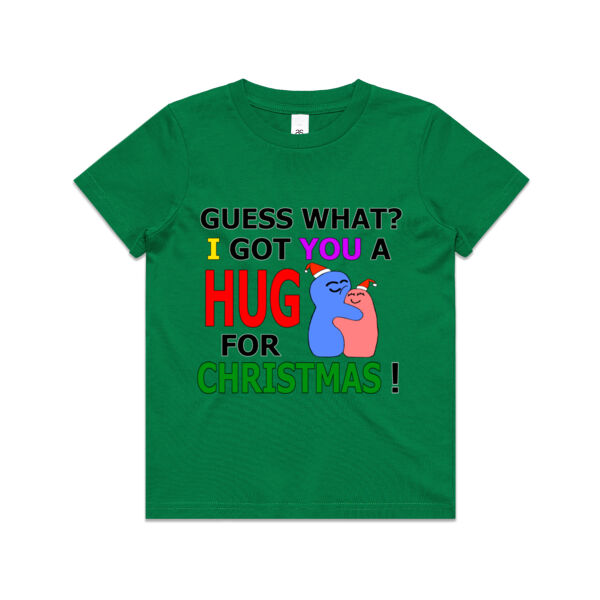 Cute Hug For Christmas - Kids Youth T shirt Thumbnail