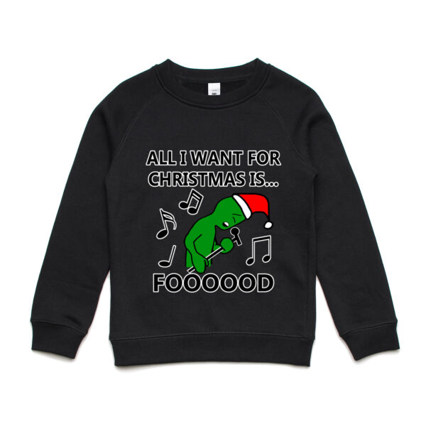 Christmas Song Parody - Kid's Supplu Crew Sweatshirt Thumbnail